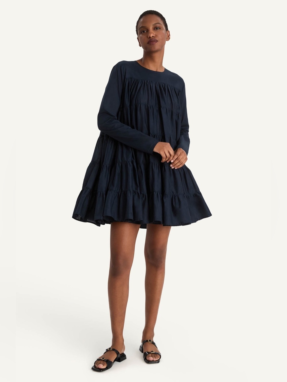 NWT Merlette Soliman Dress in Navy, Size XS